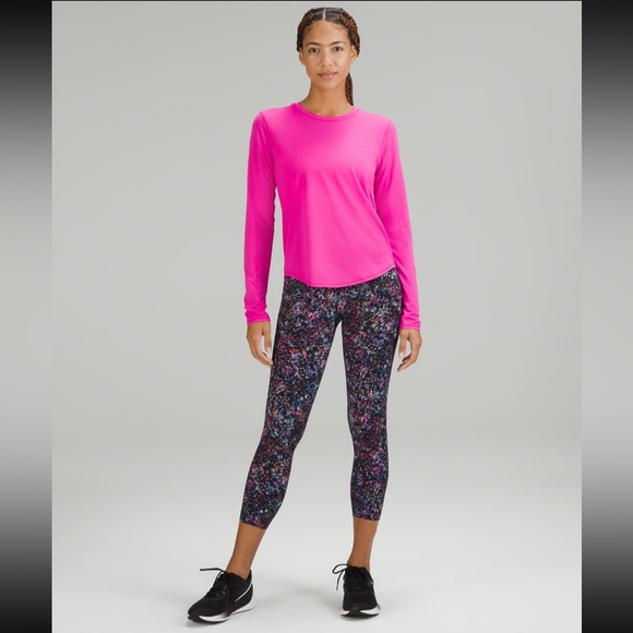 Lululemon Base Pace High Rise Crop Leggings - Picture 2 of 5